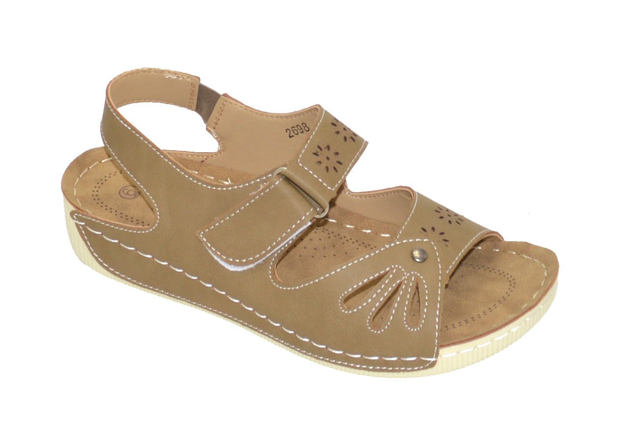 Wholesale Women's Sandals Casual Wedge Ladies Flat Angela NG28
