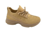 Wholesale Women's Shoes Lace Up Ladies Sneakers Ana NG11