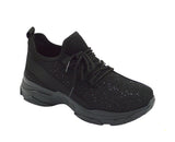 Wholesale Women's Shoes Lace Up Ladies Sneakers Ana NG11